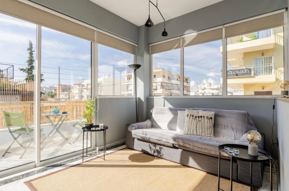Loft With Private Parking Apartment Athens Luaran gambar